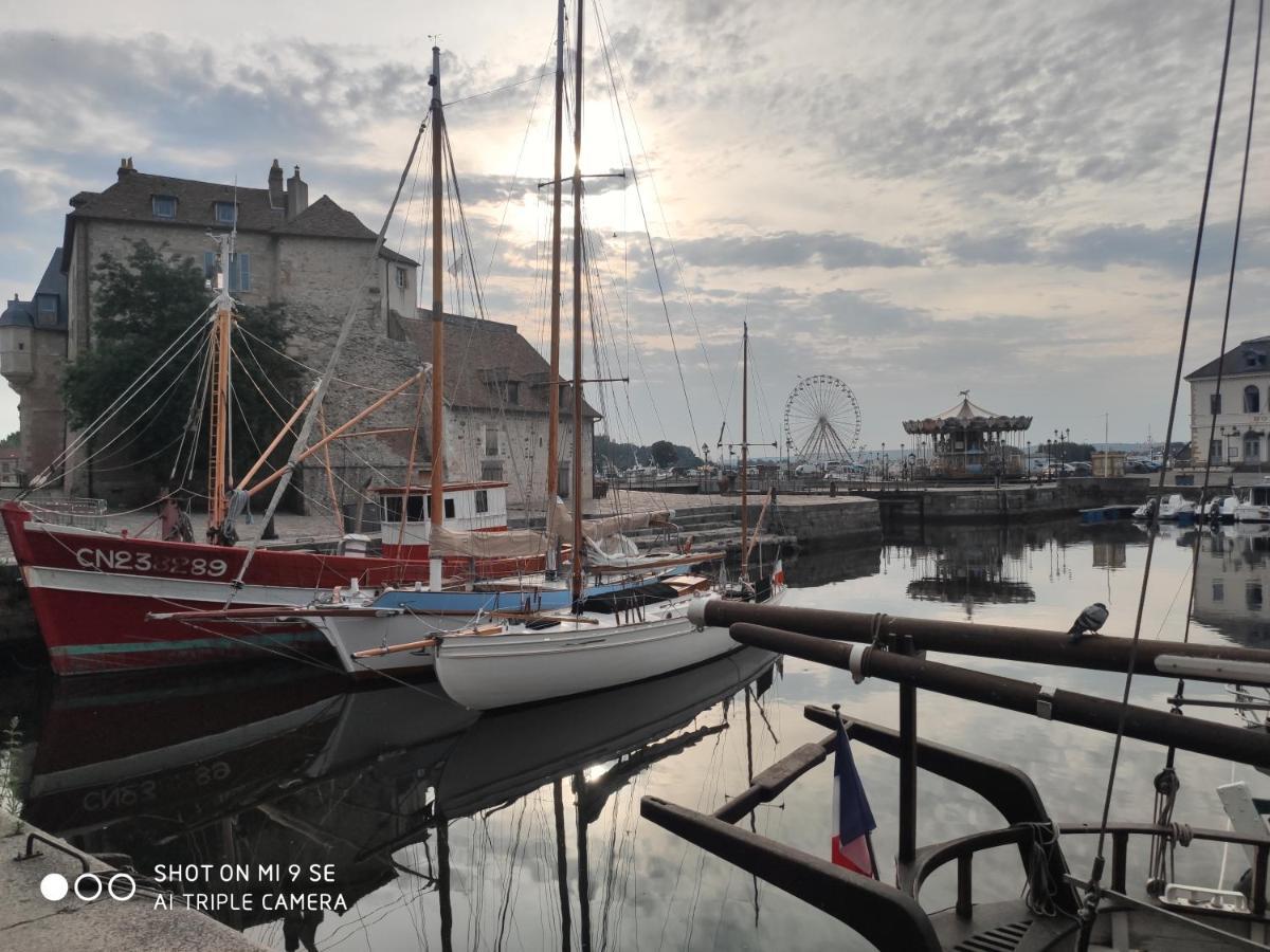 Proche Honfleur Gite Avec Piscine Equemauville Exterior photo